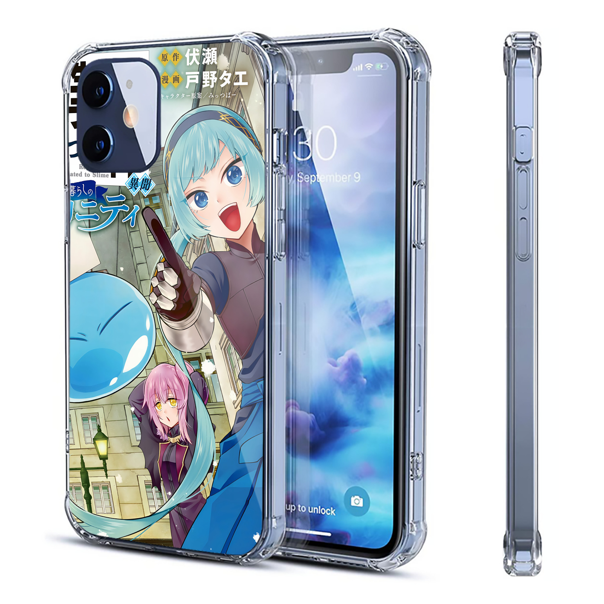 （画像用） 転スラ Regarding Reincarnated to Slime 【iPhone 12シリーズ対応】透明スマホケース（クリアソフトケース）